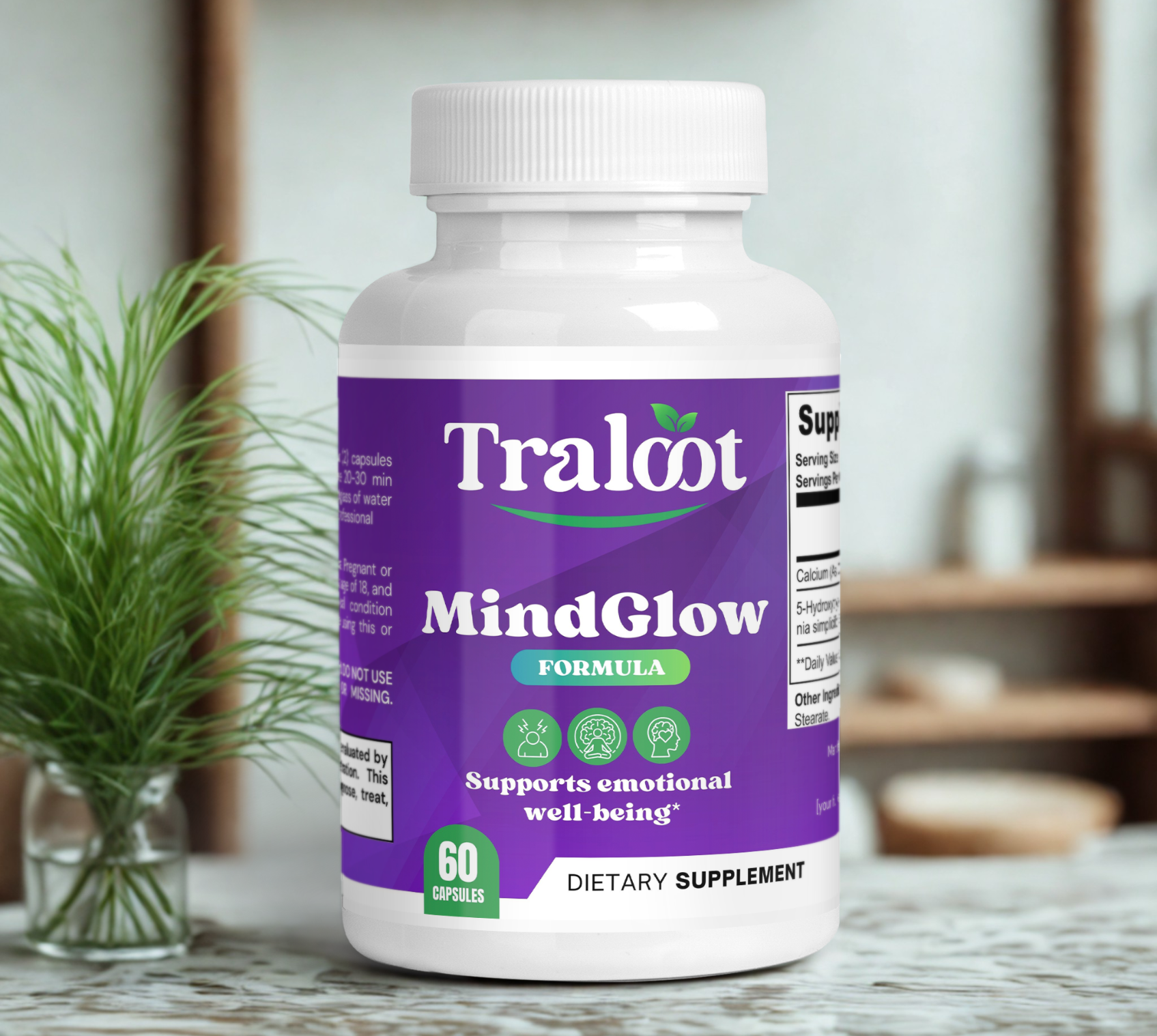 Traloot MindGlow Formula — Natural Support for Emotional Well-being