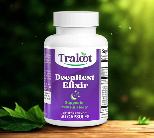 Traloot DeepRest Elixir — Natural Support for Restful Sleep